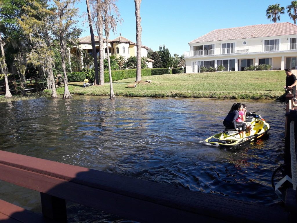 Lakefront recreation on Central Florida lake