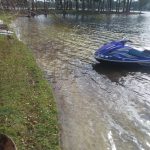 Clear lake shoreline
