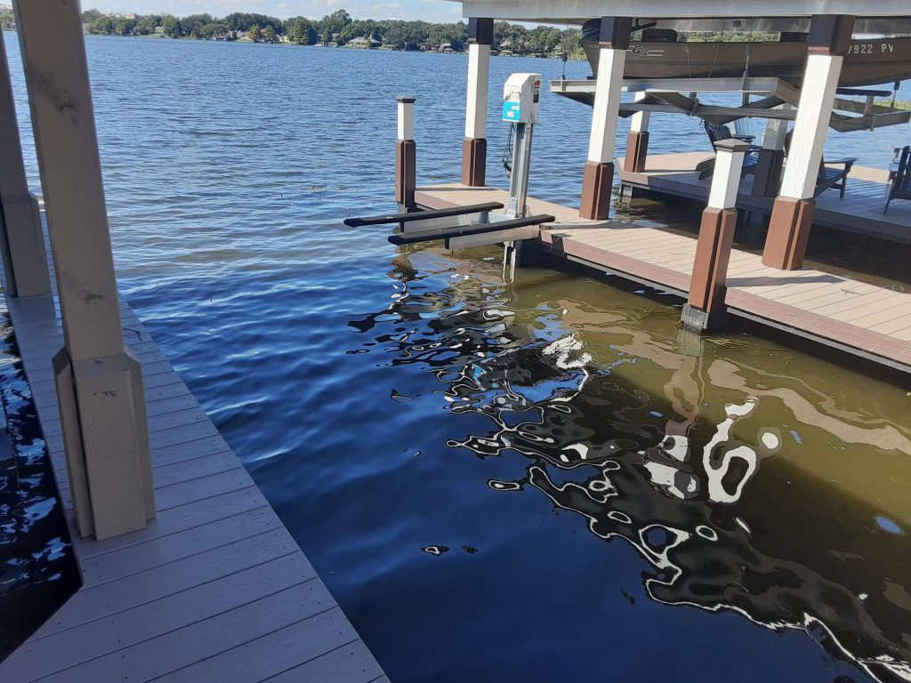 Dock and boat lift restoration